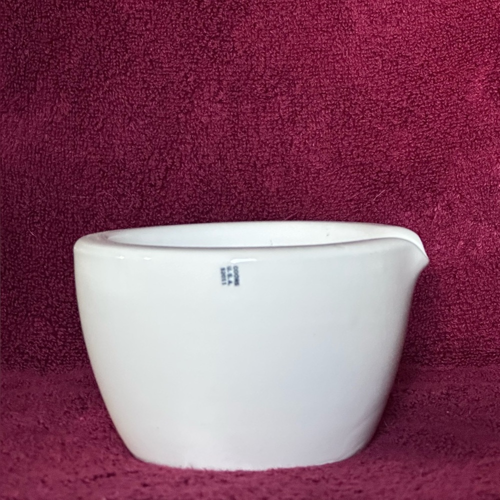 Coors USA Porcelain Apothecary Mortar 6 1/4 inch.